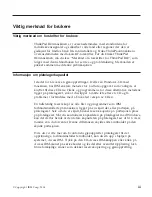 Preview for 5 page of IBM ThinkPad R40e Håndbok For Service Og Problemløsing