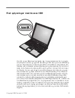 Preview for 7 page of IBM ThinkPad R40e Manual Til Service Og Fejlfinding