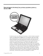 Preview for 7 page of IBM ThinkPad R40e Podręcznik Obsługi I Rozwiązywania Problemów