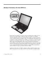 Preview for 7 page of IBM ThinkPad R40e Servisna Navodila In Navodila Za Odpravljanje Težav