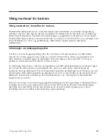 Preview for 5 page of IBM THINKPAD R50 series (Norwegian) Håndbok For Service Og Problemløsing