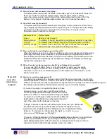 Предварительный просмотр 3 страницы IBM THINKPAD T61 Frequently Asked Questions Manual