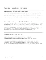 Preview for 6 page of IBM THINKPAD X41 Regulatory Notice