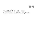 Предварительный просмотр 1 страницы IBM THINKPAD X41 Service And Troubleshooting Manual