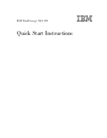 Предварительный просмотр 1 страницы IBM TOTAL STORAGE NAS 100 Quick Start Instructions