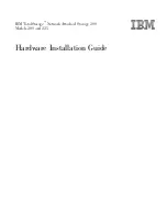 Предварительный просмотр 3 страницы IBM totalstorage 200 Hardware Installation Manual