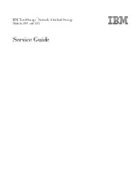 Предварительный просмотр 1 страницы IBM totalstorage 200 Service Manual