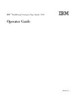 Предварительный просмотр 1 страницы IBM TotalStorage 3590 Operator'S Manual