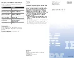 Preview for 1 page of IBM TotalStorage L10 Quick Reference