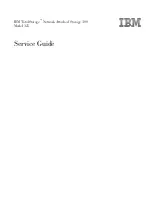 Preview for 1 page of IBM TotalStorage NAS 300 Service Manual