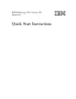 IBM TotalStorage NAS Gateway 300 Quick Start Instructions preview
