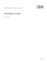 Предварительный просмотр 3 страницы IBM TotalStorage SAN Volume Controller Installation Manual