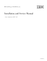 Preview for 3 page of IBM TotalStorage SAN140M Installation And Service Manual