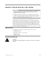 Preview for 99 page of IBM TotalStorage Ultrium 3580 H23 Setup And Operator Manual