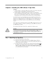 Предварительный просмотр 21 страницы IBM TotalStorage Ultrium 3580 L23 Setup And Operator Manual