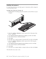 Preview for 10 page of IBM TrackPoint USB Space Saver Keyboardwith Hub User Manual