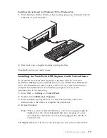 Preview for 11 page of IBM TrackPoint USB Space Saver Keyboardwith Hub User Manual