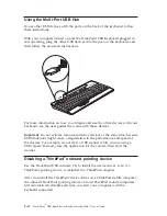 Preview for 12 page of IBM TrackPoint USB Space Saver Keyboardwith Hub User Manual