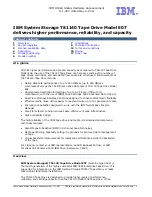 Preview for 1 page of IBM TS1140 User Manual