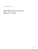 Preview for 3 page of IBM TU3 2104 Operator'S Manual