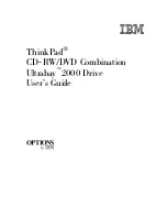 IBM ULTRABAY 2000 User Manual preview
