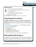 Preview for 52 page of IBM VIAVOICE-SIMPLY DICTATION FOR MAC OS X User Manual