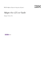 IBM WebSphere Business Integration Adapter User Manual предпросмотр