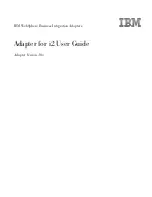 Предварительный просмотр 3 страницы IBM WebSphere Business Integration Adapter User Manual