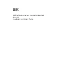 Preview for 3 page of IBM WebSphere DataPower XI50B Installation And User Manual