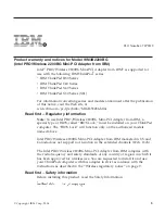 Предварительный просмотр 2 страницы IBM WM3B2200BG User Manual