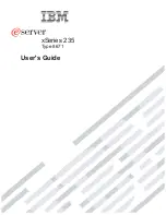 Preview for 1 page of IBM xSeries 235 User Manual