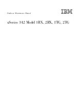 IBM xSeries 342 2RX Maintenance Manual preview