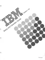 Preview for 1 page of IBM XStation 130 Set Up And Operation Manual