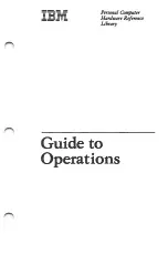 Предварительный просмотр 3 страницы IBM XT 286 Operation Manual