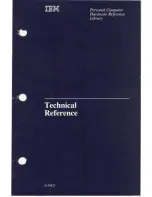 Предварительный просмотр 1 страницы IBM XT 5160 Technical Reference