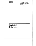 Предварительный просмотр 2 страницы IBM XT 5160 Technical Reference