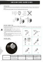 Preview for 12 page of IBO E-IBO 15-14 Manual