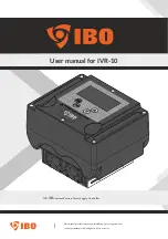 Предварительный просмотр 11 страницы IBO IVR-10 User Manual