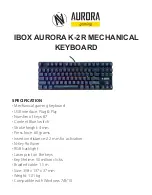 Preview for 1 page of iBox AURORA K-2R User Manual