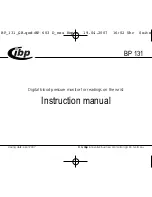 Preview for 17 page of IBP BP 131 Manual