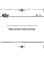 Preview for 65 page of IBP BP 131 Manual