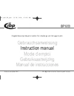 Предварительный просмотр 29 страницы IBP BP 603 Instruction Manual