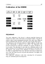 Preview for 43 page of IBP HDM99 User Manual