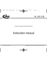 Предварительный просмотр 23 страницы IBP HL 168 V 92 Manual