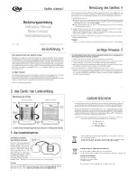 Preview for 1 page of IBP ION AIR COMPACT Manual