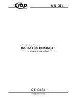 Preview for 1 page of IBP NB 08 L Instruction Manual