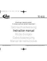 Предварительный просмотр 37 страницы IBP TD 4222 Instruction Manual