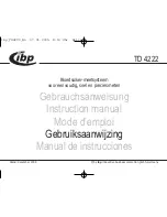 Предварительный просмотр 109 страницы IBP TD 4222 Instruction Manual