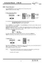 Предварительный просмотр 13 страницы IBR C100-AE Instruction Manual