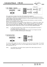 Предварительный просмотр 14 страницы IBR C100-AE Instruction Manual